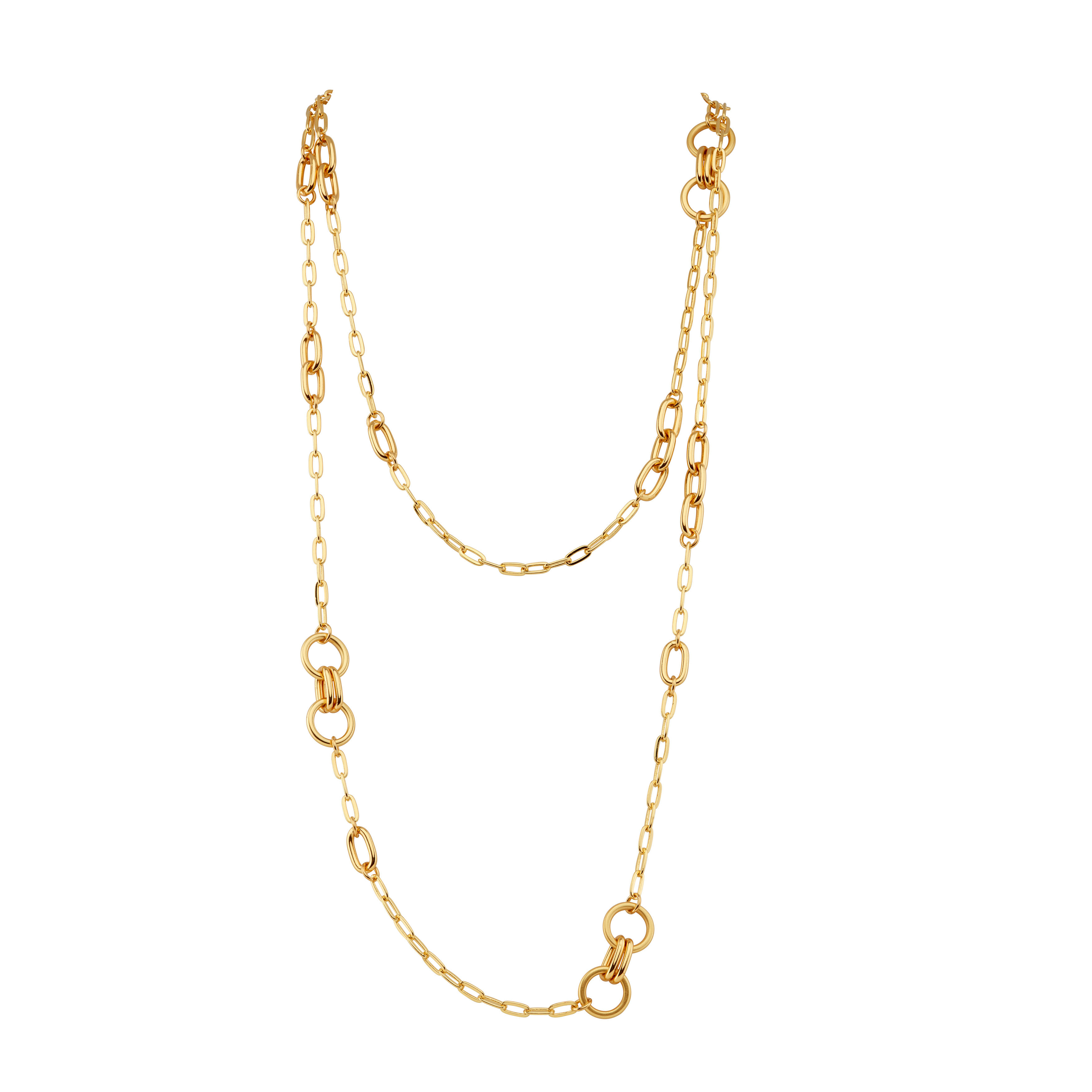 Inline Ring Necklace - Morra Designs