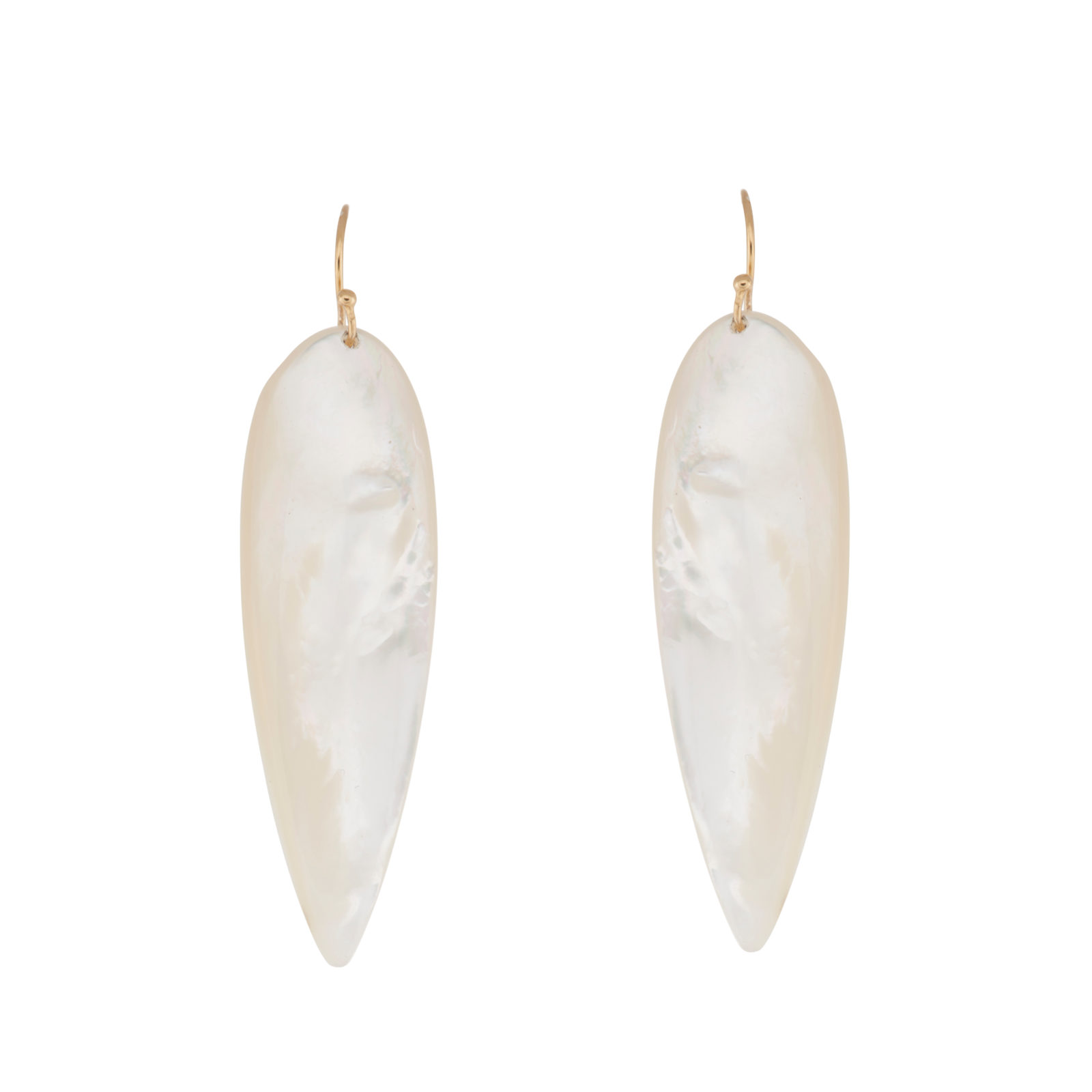 earrings, shells
