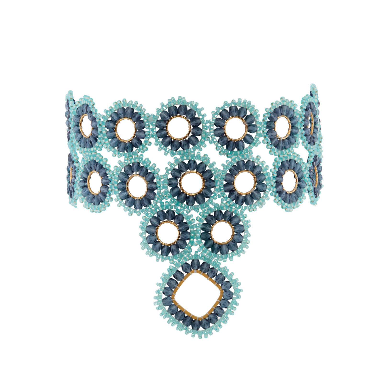 collar, beads