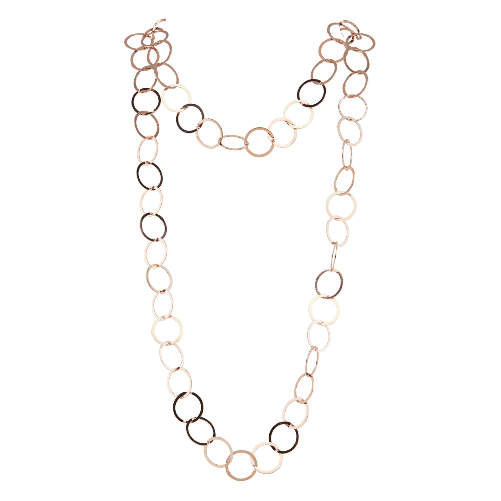 chain, necklace, circles, metal