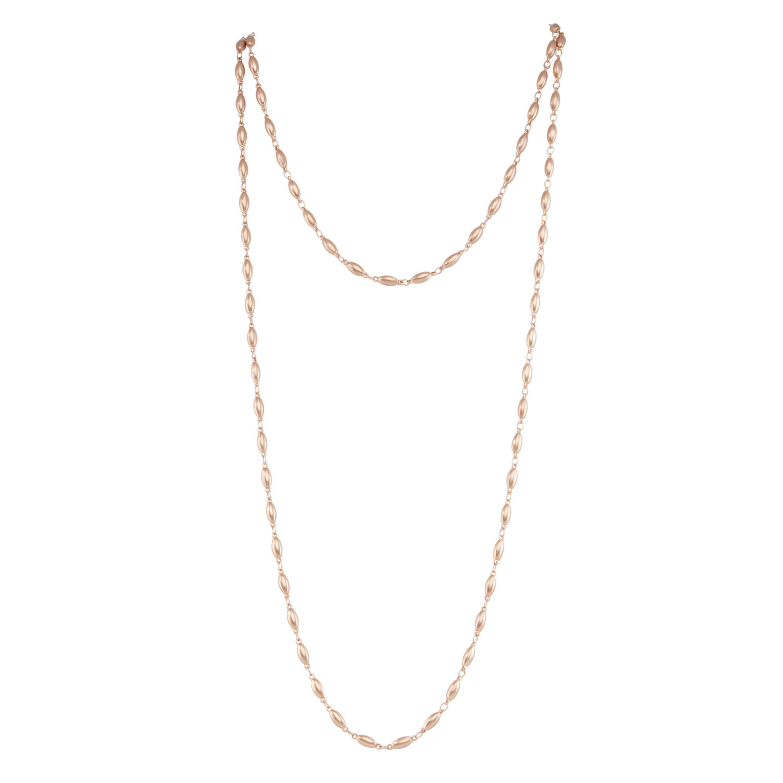 chain, necklace, rose gold, metal, jewelry